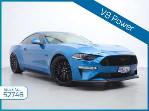 2020 Ford Mustang FN MY20 GT 5.0 V8 Blue 6 Speed Manual Fastback