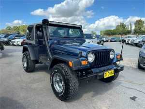 2005 Jeep Wrangler TJ MY2005 Renegade Blue 6 Speed Manual Softtop
