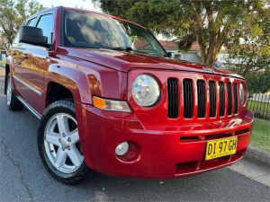 2010 Jeep Patriot MK MY09 Limited Red 6 Speed CVT Auto Sequential Wagon