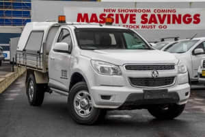 2015 Holden Colorado RG MY16 LS White 6 Speed Sports Automatic Cab Chassis