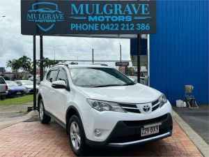 2013 Toyota RAV4 ZSA42R GXL (2WD) White Continuous Variable Wagon