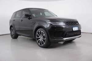 2020 Land Rover Range Rover Sport L494 MY20 SDV6 SE (183kW) Santorini Black 8 Speed Automatic Wagon