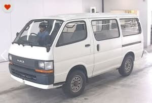 FOUR-WHEEL-DRIVE Toyota HiAce, manual, diesel, high/low range 4wd...  LOW LOW kms, 59.000 since new. Casino Richmond Valley Preview
