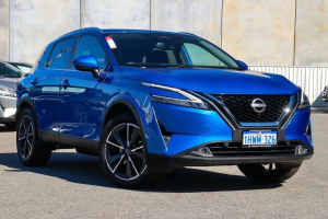2022 Nissan Qashqai J12 MY23 ST-L X-tronic Blue 1 Speed Constant Variable Wagon