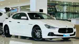 2016 Maserati Ghibli M157 MY16 White 8 Speed Sports Automatic Sedan