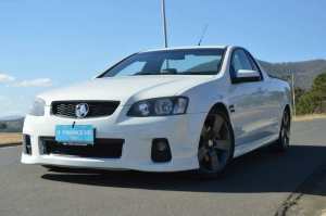 2012 Holden Ute VE II SS Thunder White 6 Speed Sports Automatic Utility