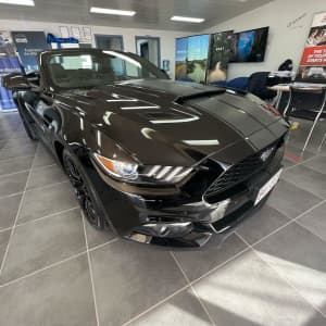 2015 Ford Mustang FM SelectShift Black 6 Speed Sports Automatic Convertible