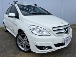 2011 Mercedes-Benz B180 245 MY11 White 7 Speed CVT Auto Sequential Hatchback Hoppers Crossing Wyndham Area Preview