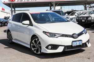 2016 Toyota Corolla ZRE182R ZR S-CVT Crystal Pearl 7 Speed Constant Variable Hatchback