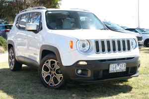 2015 Jeep Renegade BU MY15 Limited DDCT White 6 Speed Sports Automatic Dual Clutch Hatchback Caroline Springs Melton Area Preview