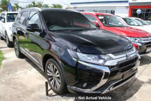 2019 Mitsubishi Outlander ZL MY19 LS 2WD Black 6 Speed Constant Variable Wagon