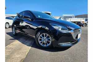 2020 Mazda 2 DJ2HAA G15 SKYACTIV-Drive Evolve Black 6 Speed Sports Automatic Hatchback