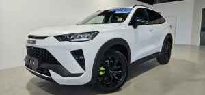 2023 GWM Haval H6GT B03 Lux Coupe DCT 2WD Hamilton White 7 Speed Sports Automatic Dual Clutch Wagon