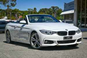 2015 BMW 4 Series F33 420d Sport Line White 8 Speed Sports Automatic Convertible