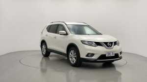 2015 Nissan X-Trail T32 ST-L (FWD) White Continuous Variable Wagon