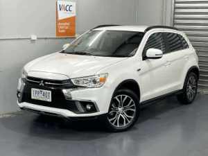 2017 Mitsubishi ASX XC MY18 LS 2WD White 1 Speed Constant Variable Wagon Mill Park Whittlesea Area Preview