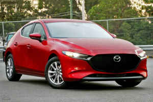 2024 Mazda 3 BP2H7A G20 SKYACTIV-Drive Pure Red 6 Speed Sports Automatic Hatchback
