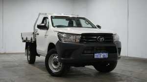 2023 Toyota Hilux GUN135R Workmate 4x2 Hi-Rider White 6 Speed Manual Cab Chassis