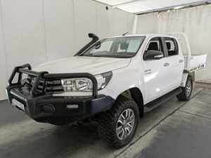 2017 Toyota Hilux GUN126R SR Double Cab 6 Speed Sports Automatic Cab Chassis Maryville Newcastle Area Preview