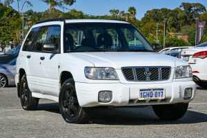 2002 Subaru Forester 79V MY03 X AWD White 4 Speed Automatic Wagon