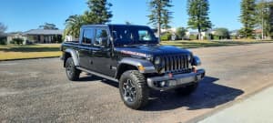 2022 Jeep Gladiator JT MY22 Rubicon Pick-up Black Clearcoat 8 Speed Automatic Utility