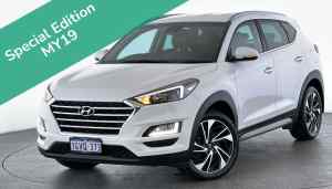 2018 Hyundai Tucson TLE3 MY19 Special Edition D-CT AWD White 7 Speed Sports Automatic Dual Clutch