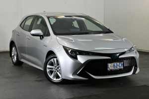 2019 Toyota Corolla ZWE211R Ascent Sport E-CVT Hybrid Silver Pearl 10 Speed Constant Variable North Hobart Hobart City Preview