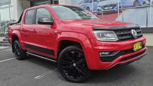 2019 Volkswagen Amarok 2H MY20 TDI580 4MOTION Perm Highline Black Tornado Red 8 Speed Automatic Liverpool Liverpool Area Preview