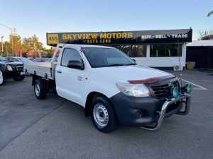 2015 Toyota Hilux TGN16R Workmate Cab Chassis Single Cab 2dr Man 5sp 2.7i