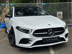 2019 Mercedes-Benz A-Class W177 A250 DCT 4MATIC White 7 Speed Sports Automatic Dual Clutch Hatchback