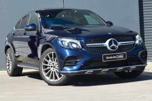 2019 Mercedes-Benz GLC-Class C253 809MY GLC250 Coupe 9G-Tronic 4MATIC Blue 9 Speed Sports Automatic