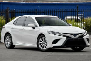 2018 Toyota Camry AXVH71R Ascent Sport White Constant Variable Sedan