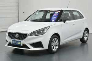 2022 MG MG3 Auto SZP1 MY22 Core White 4 Speed Automatic Hatchback Oakleigh Monash Area Preview