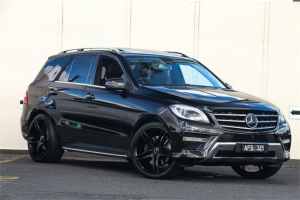 2013 Mercedes-Benz M-Class W166 ML350 BlueEFFICIENCY 7G-Tronic + Black 7 Speed Sports Automatic