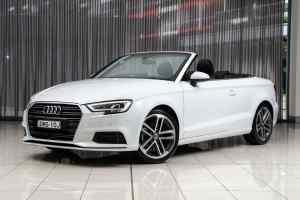 2017 Audi A3 8V MY17 1.4 TFSI S Tronic CoD White 7 Speed Auto S-Tronic Cabriolet Waterloo Inner Sydney Preview