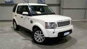 2010 Land Rover Discovery 4 Series 4 10MY TdV6 CommandShift White 6 Speed Sports Automatic Wagon Maddington Gosnells Area Preview