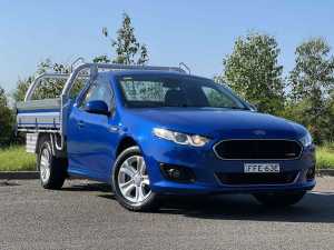 2015 Ford Falcon FG X XR6 Super Cab Blue 6 Speed Sports Automatic Cab Chassis