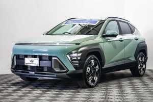 2024 Hyundai Kona SX2.V1 MY24 Premium 2WD Green 1 Speed Constant Variable Wagon