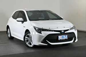 2020 Toyota Corolla ZWE211R Ascent Sport E-CVT Hybrid Glacier White 10 Speed Constant Variable
