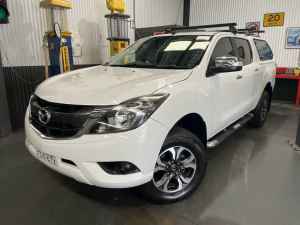 2017 Mazda BT-50 MY16 GT (4x4) White 6 Speed Automatic Dual Cab Utility McGraths Hill Hawkesbury Area Preview