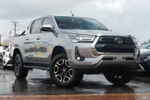 2021 Toyota Hilux GUN126R SR5 Double Cab Silver 6 Speed Sports Automatic Utility