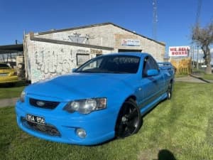 2006 Ford Falcon BF XR8 Ute Super Cab Blue 6 Speed Manual Utility