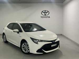2022 Toyota Corolla Ascent Sport Hybrid Glacier White Hatchback Chatswood Willoughby Area Preview