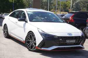 2023 Hyundai i30 CN7.V1 MY23 N D-CT Premium White 8 Speed Sports Automatic Dual Clutch Sedan Phillip Woden Valley Preview