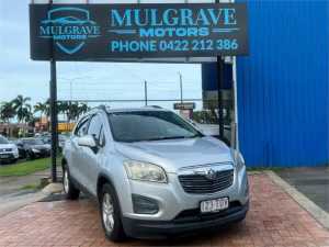 2013 Holden Trax TJ LS Silver, Chrome 6 Speed Automatic Wagon