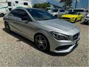 2016 Mercedes-Benz CLA200 117 MY16 Silver 7 Speed Automatic Coupe
