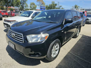 2010 Toyota Kluger GSU40R KX-R 2WD Black 5 Speed Sports Automatic Wagon Hoppers Crossing Wyndham Area Preview