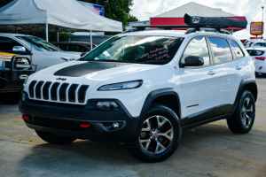 2015 Jeep Cherokee KL MY15 Trailhawk White 9 Speed Sports Automatic Wagon