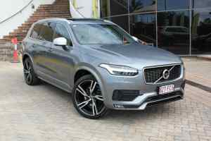 2016 Volvo XC90 L Series MY17 T6 Geartronic AWD R-Design Grey 8 Speed Sports Automatic Wagon