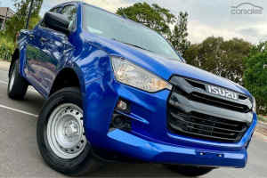 2023 Isuzu D-MAX RG MY23 SX Crew Cab 4x2 High Ride Blue 6 Speed Sports Automatic Utility Burwood Whitehorse Area Preview